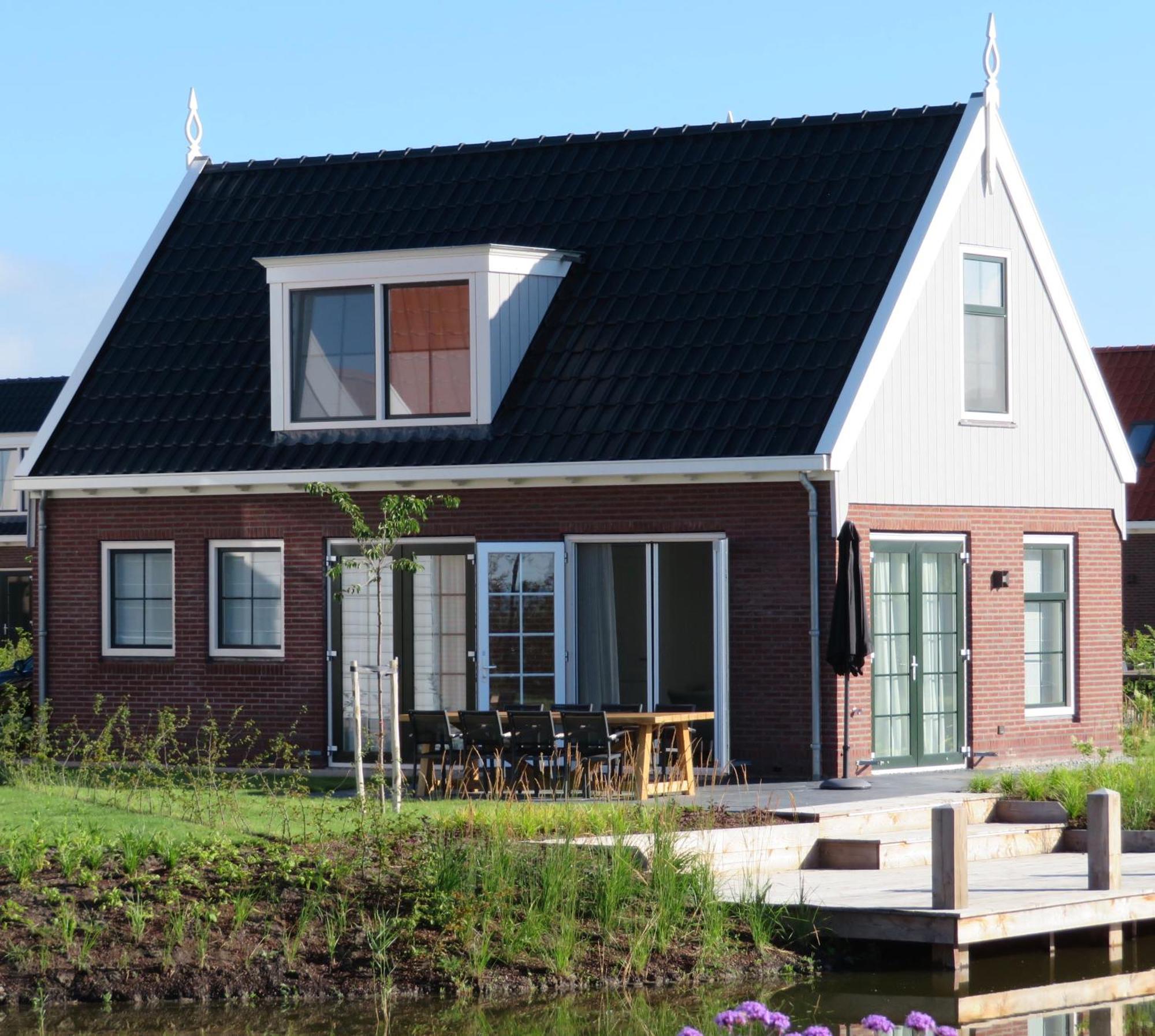 Luxurious Water Villa Uitdam Exteriör bild